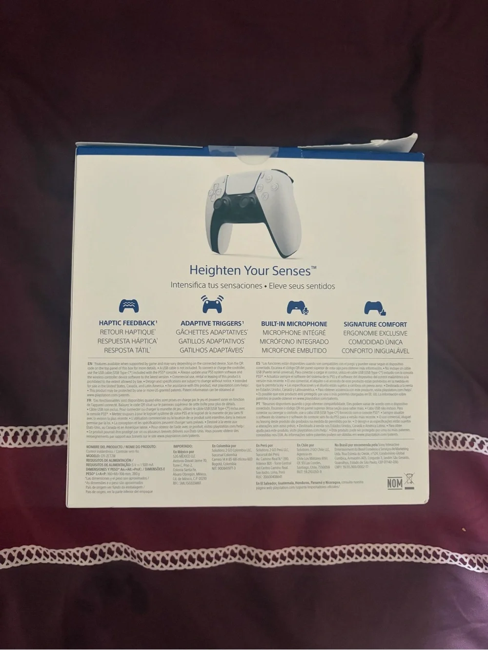 Sony DualSense Wireless Controller - White and Black